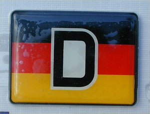 "D" emblem Colors of Germany