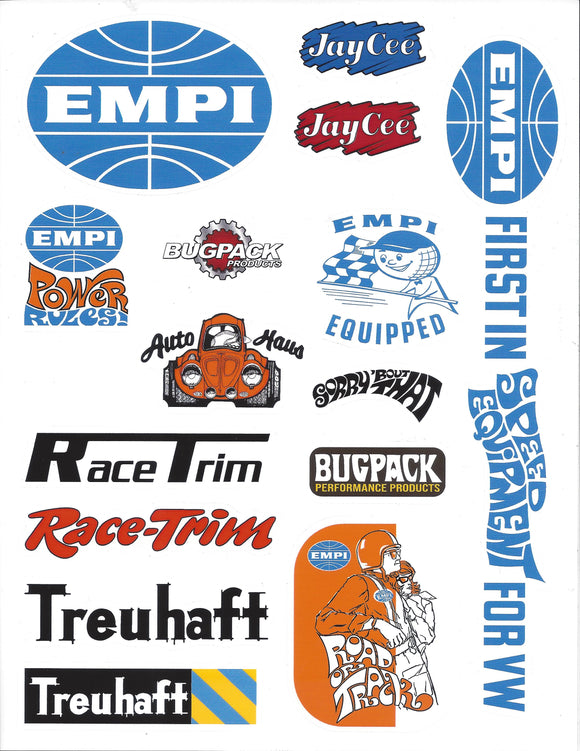 EMPI Sticker sheet
